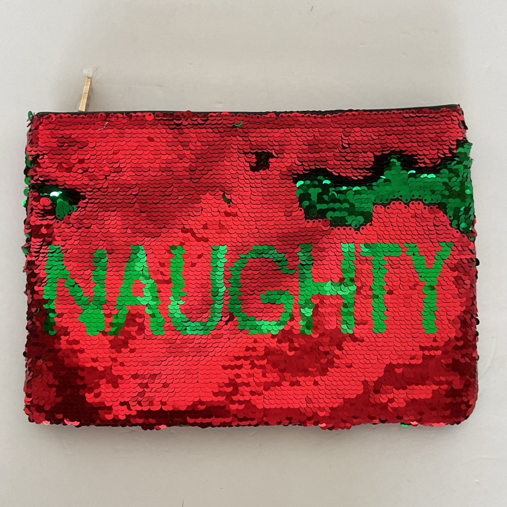 Nordstrom Reverse Sequin Holiday Clutch NWT